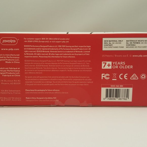 LVL40 Wired Stereo Gaming Headset for Nintendo Switch by PDP Gaming - Picture 6 of 7